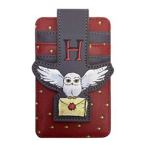 New Womens Harry Potter Hedwig Owl Card Holder Wallet Button Snap Closure